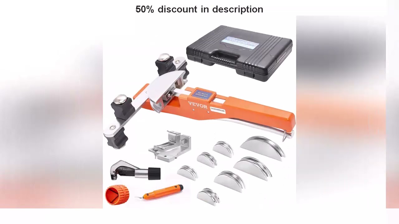 Best product reviews : VEVOR Pipe Tube Bender, 1/4"-7/8" O.D. Ratcheting Tubing Bender, 90Â°