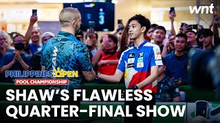 FLAWLESS! Jayson Shaw dominates Starboy Manas | 2025 Philippines Open Pool Championship