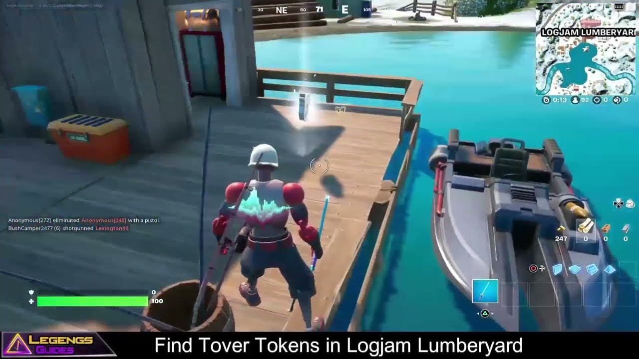 All Tover Tokens Locations - How to unlock all assemble snap styles Fortnite