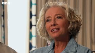 Dame Emma Thompson on being 'brave' and sexy in Good Luck To You, Leo Grande - BBC News