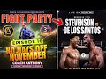 Shakur Stevenson Vs Edwin De Los Santos Full Fight Party! [ Ndon Eps 16 ]