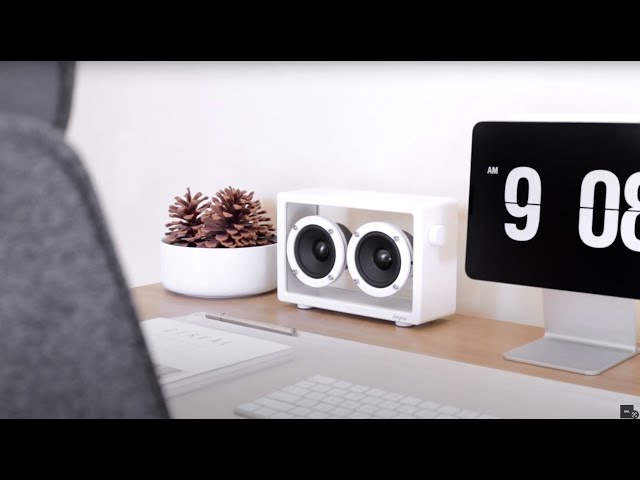 A BEAUTIFUL and MINIMAL Transparent Bluetooth Speaker | Jayine