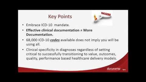 Is Your Clinical Documentation Ready For ICD 10?