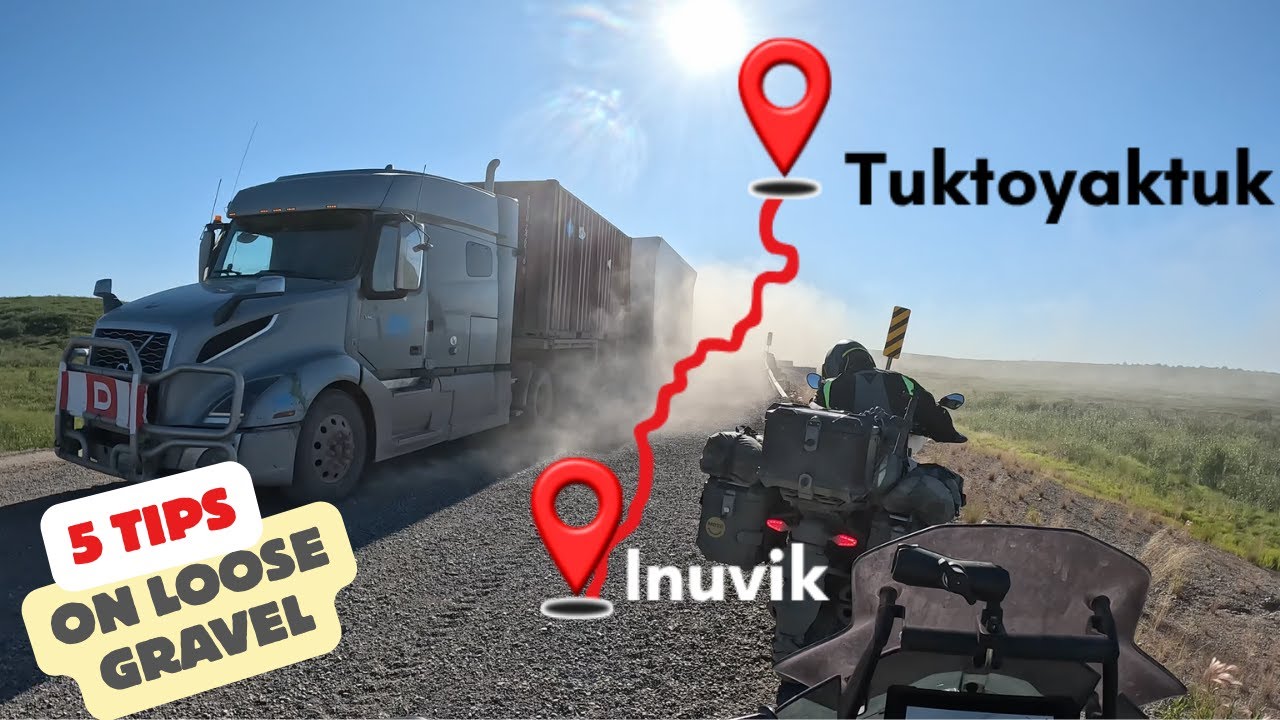 Дорога в Туктояктук – покорение гравийного покрытия шоссе Демпстер