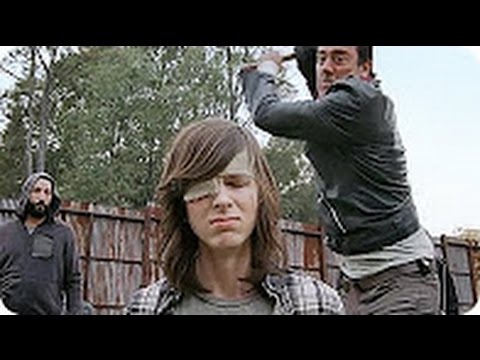 The Walking Dead 7x16 Shiva Saves Carl From Negan / All Out War Begins