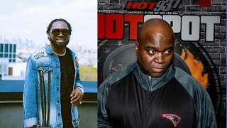 Kranium live on hot 93.7 say he want to big on sean paul&shaggy