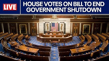 SOON 🔴 House votes on bill to end government shutdown