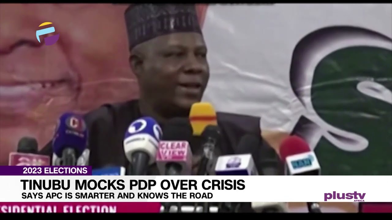 2023 Elections: Tinubu Mocks PDP Over Crisis: Says APC Is Smarter And Knows The Road |