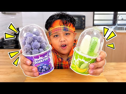 Aiskrim buah VIRAL 2026 pertama kali cuba