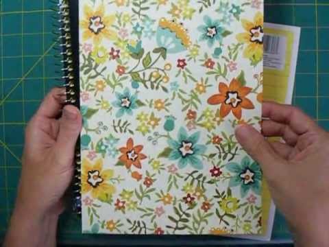 How to Put a New Cover on an Old Spiral Notebook — Lynn Carson Harris