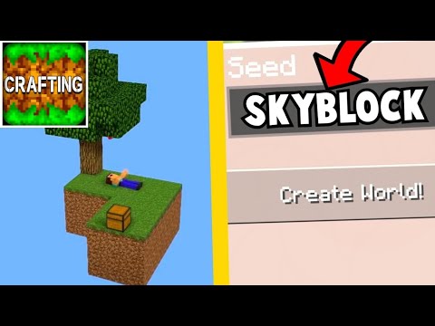 How To Play Skyblock In Crafting And Building | Skyblock In Crafting ...