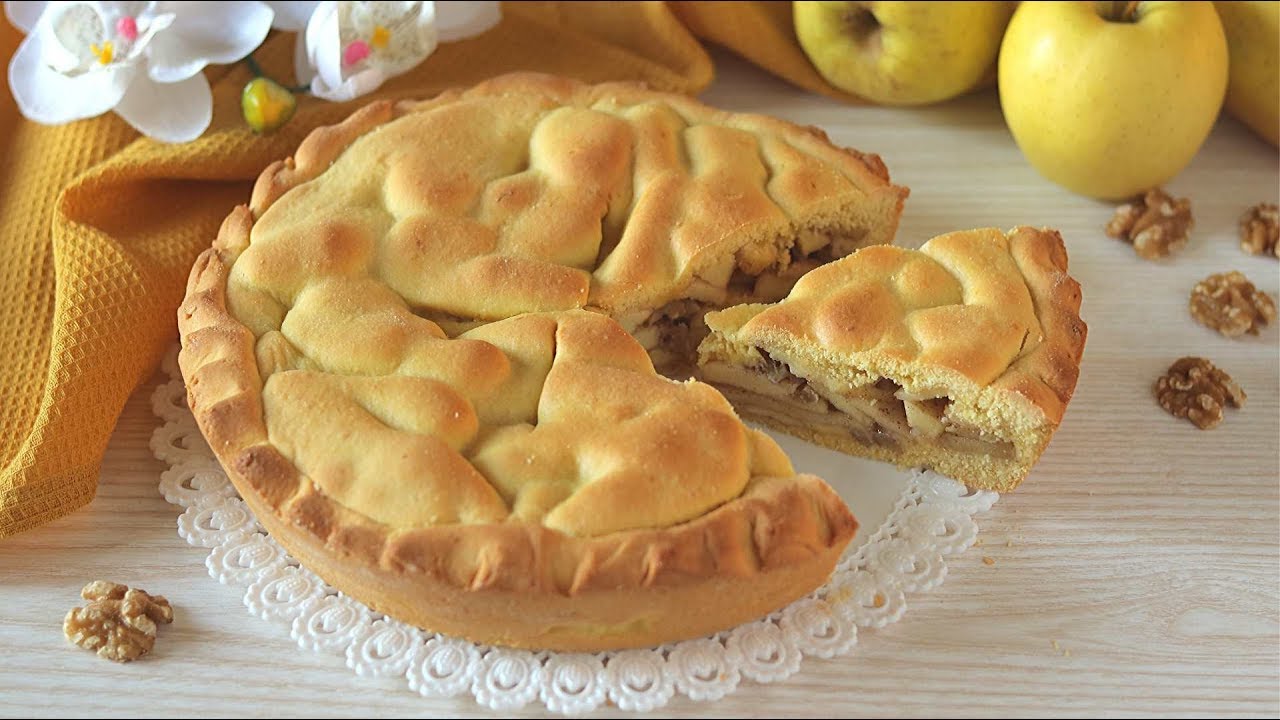 CROSTATA RUSTICA DI MELE 🍎 | Apple Pie | Ricetta facile | Lorenzo in cucina