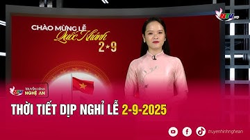 Thời tiết dịp nghỉ lễ 2-9-2025