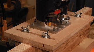 I built a router base for spline joints. DIY jig. by DIY工房マヤ（靴&木工） 897 views 2 months ago 7 minutes, 26 seconds