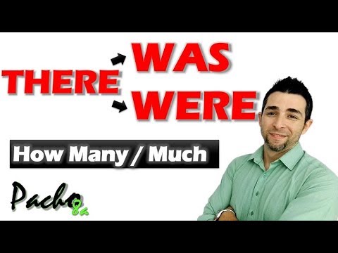 Clases inglés | Uso de THERE WAS y THERE WERE con HOW MANY y HOW MUCH