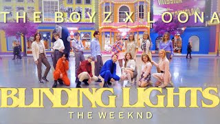[KPOP IN PUBLIC RUSSIA] THE BOYZ X LOONA '더보이즈 X 이달의 소녀' - Blinding Lights (The Weeknd) Dance cover