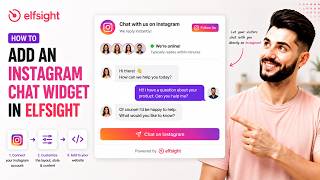 How to Add an Instagram Chat Widget in Elfsight (2026) screenshot 4