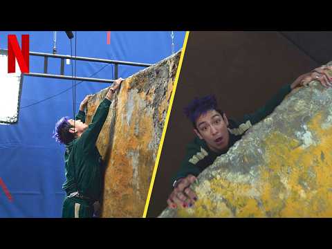 Squid Game Season 3 - Behind the Scenes vs Final Scenes (Side-by-Side Comparison)