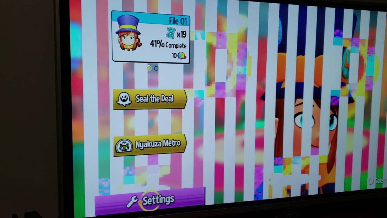 A Hat in Time - Nintendo Switch: Texture Glitch