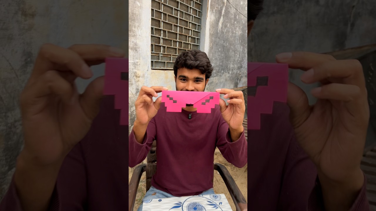 Paper Chashma😎 #shorts #youtubeshorts