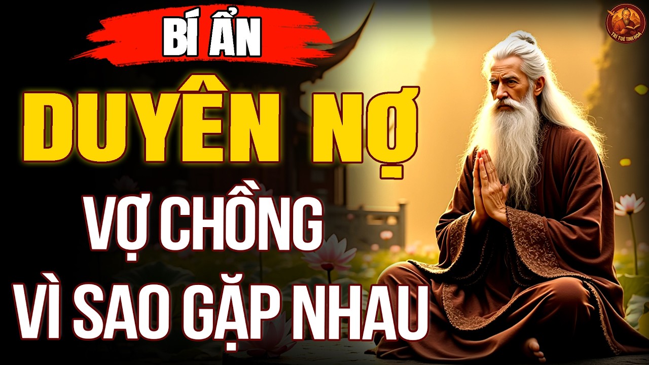 BÍ ẨN DUYÊN NỢ VỢ CHỒNG: Cổ Nhân Tiết Lộ Vì Sao Lại Là Người Ấy? |TRÍ TUỆ TINH HOA|TRÍ TUỆ CỔ NHÂN