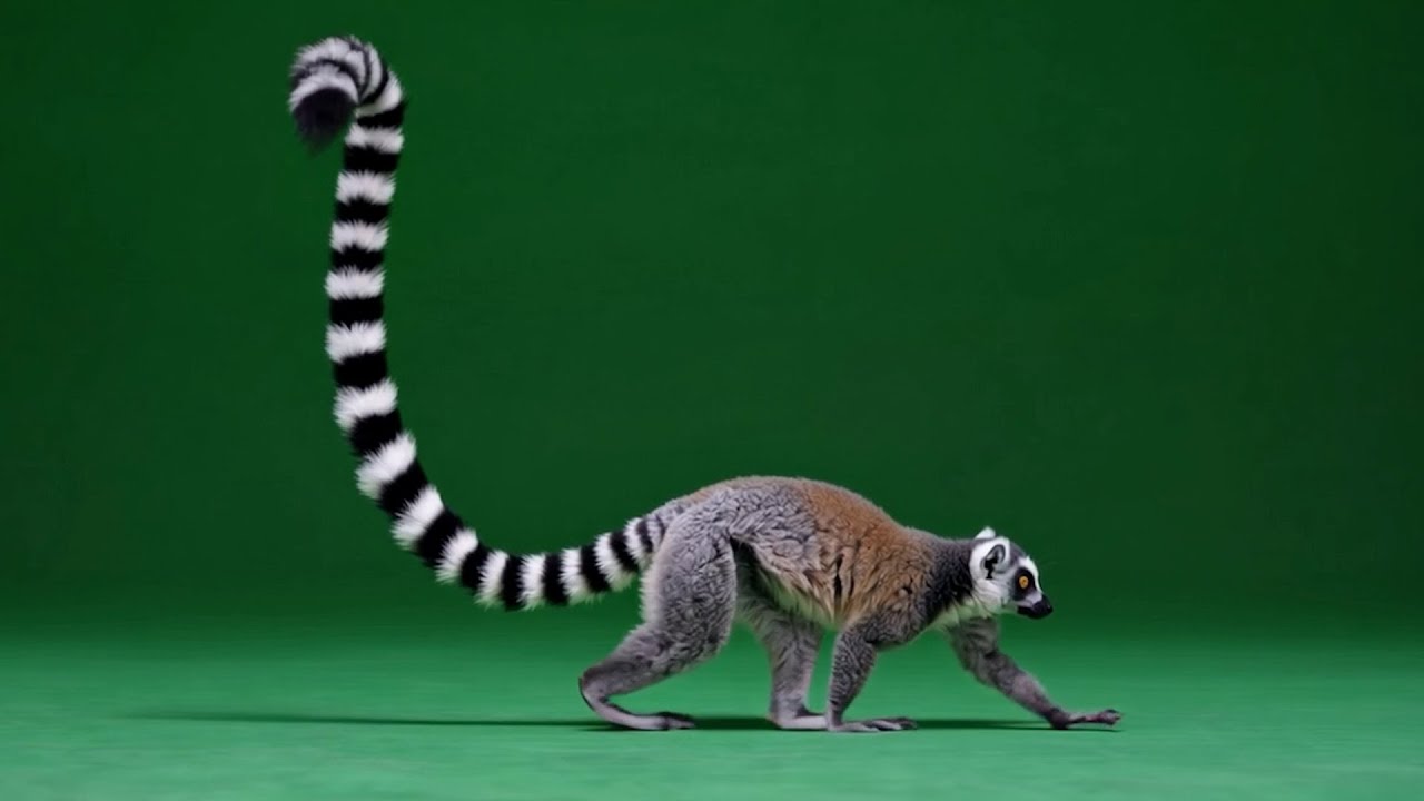 Lemur – Free Green Screen VFX Loop Animation
