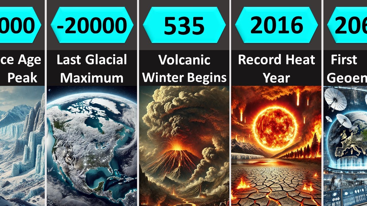 Earth’s Climate: Past, Present & Future (100,000 BC - 2100)