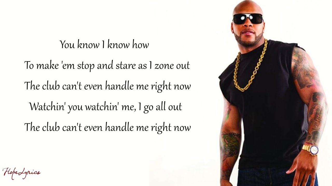 Flo Rida - Club Can't Handle Me (Lyrics) ft. David Guetta - YouTube