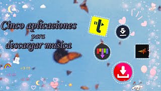 ☁︎⊹Cinco aplicaciones para descargar música screenshot 3