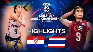 Croatia🇭🇷 vs. Thailand🇹🇭 - Final 7-8 | Girls' U17 World Championship 2026 | Highlights