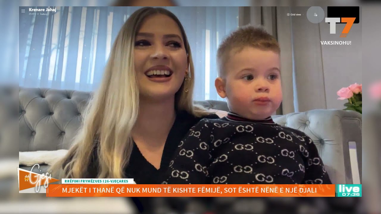 26-vjeçarja shërohet nga tumori dhe bëhet nënë e një djali | T7
