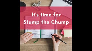 Stump the Chump, Episode 8