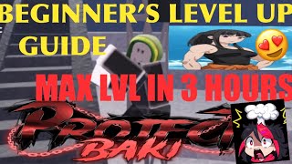 Beginner’s Leveling Guide | Project Baki 3