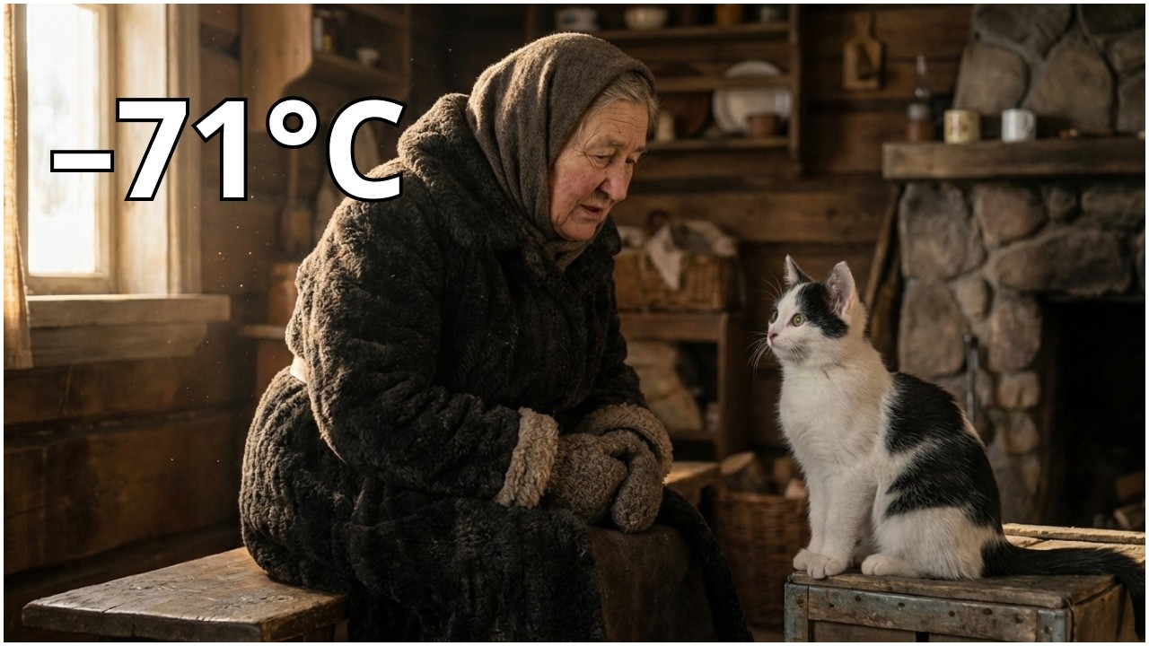 Life at -71°C: The Woman and the Kitten Who Saved Each Other ❄️🐱