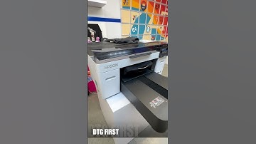 Watch the Epson F2270 In Action #dtf #epson #dtg