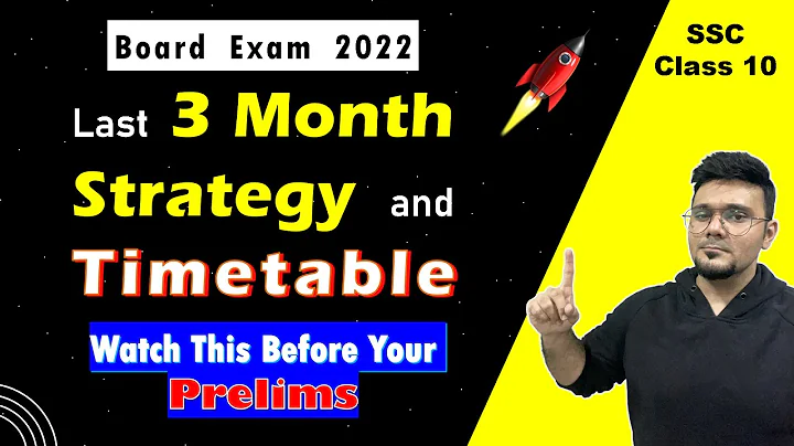 Last 3 Month Strategy and Timetable | Watch this b...