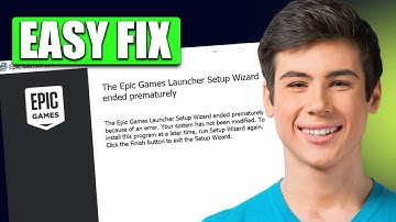 Epic Games Launcher Setup Wizard Error | EASY FIX