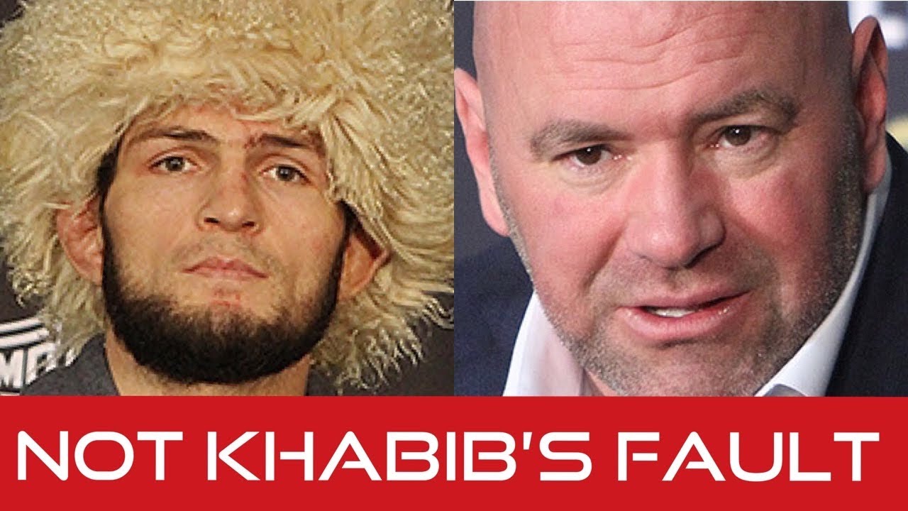 Dana White: It Wasn't Khabib's Fault  (UFC 249)