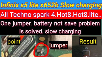 Infinix s5 lite (x652)slow charging problem| infinx Fake charging |charging not save|