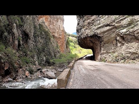 Η διαδρομή  Καρπενήσι - Ι.Μ. Προυσού _ From Karpenisi to Prousos Monastery ...Mountainous Greece