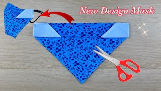 New MASK Design Beautiful 3D Mask! DIY Breathable Face Mask Easy Pattern Sewing Tutorial