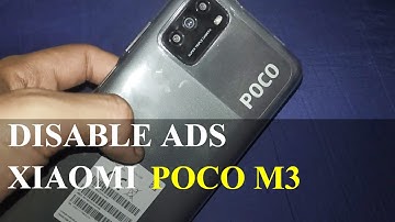 Cara Menghilangkan Iklan di POCO M3 XIAOMI | Disable Ads On POCO M3
