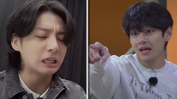 Jungkook Suddenly Falls Silent When Taehyung
