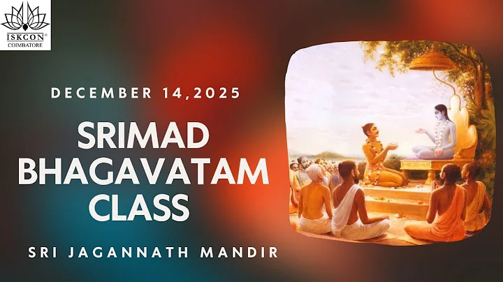 Srimad Bhagavatam Discourse 4.31.4-5 - H.G Srinivasa Hari Das - 14-12-2025
