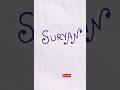 Suryan name writing style## s se unique name## viral# handwriting