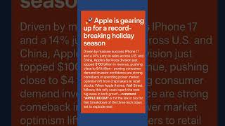 🚀 Apple’s $4 Trillion Surge: iPhone 17 Sales Ignite Record Holiday Boom |Tech Stocks Set to Explode