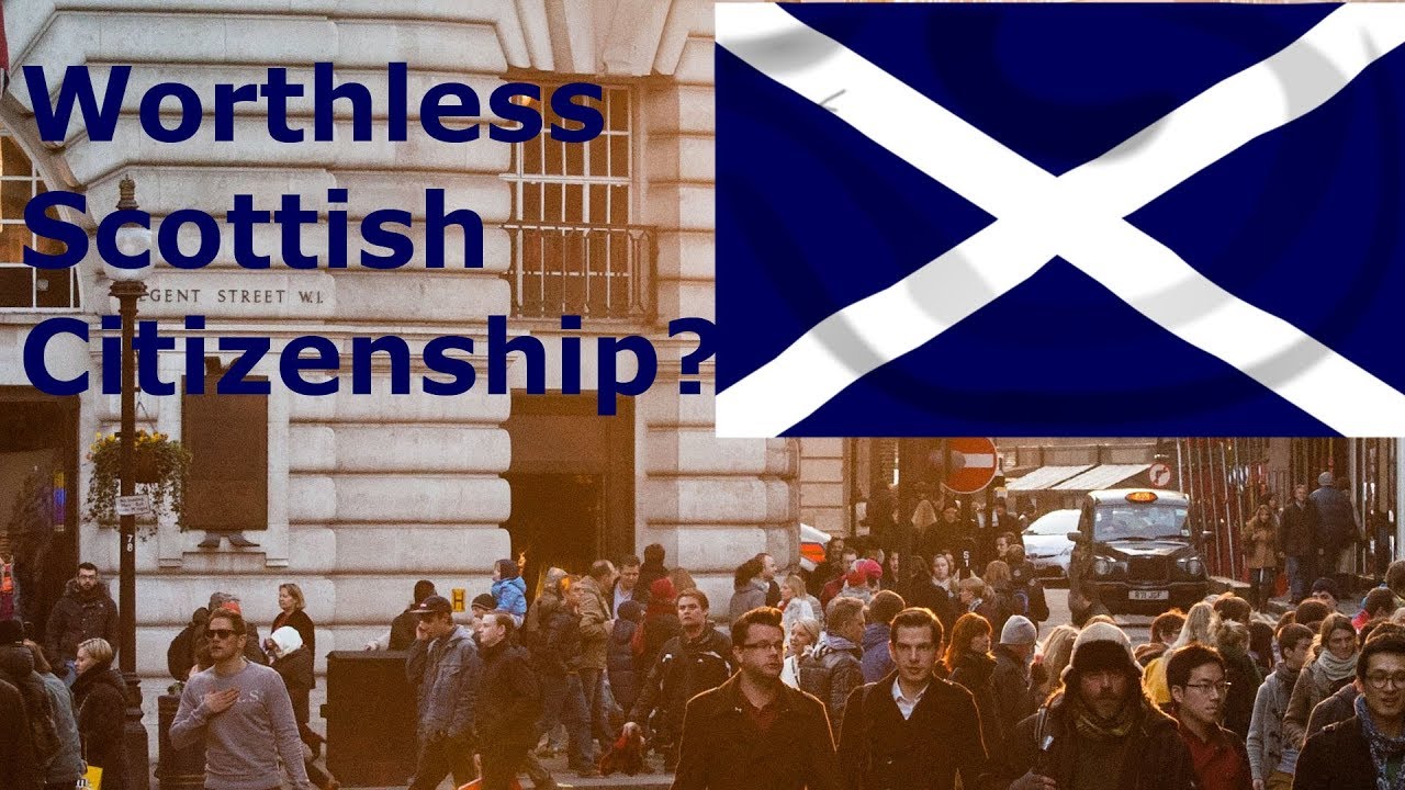 Worthless Scottish Citizenship?