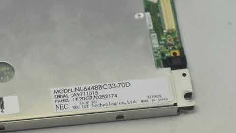 NL6448BC33-70D NEC 10.4” TFT LCD Panel LCD Display NL6448BC33 70D LCD Screen Panel LCD Display