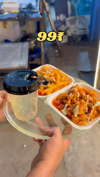 Namba salem la 99₹ rupees ku chicken 🍗 short fries 🍟 mojito 🥤lam tharagala ahh 😨😍 #salem