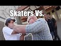 Skaters Vs Angry People Security Guards &amp; Hater Cops| Funny Fails and Wins